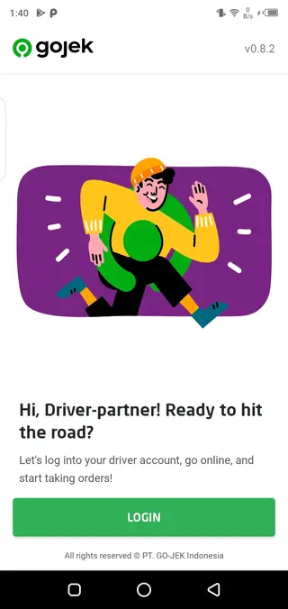 Screenshot of Go Partner Apk