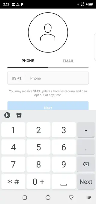 Screenshot of Insta Pro 2 App