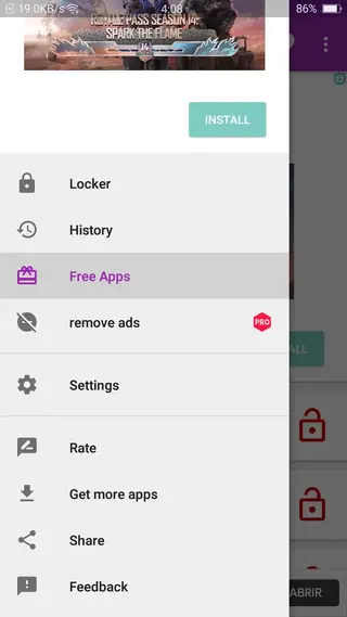 Screenshot of jio phone fingerprint