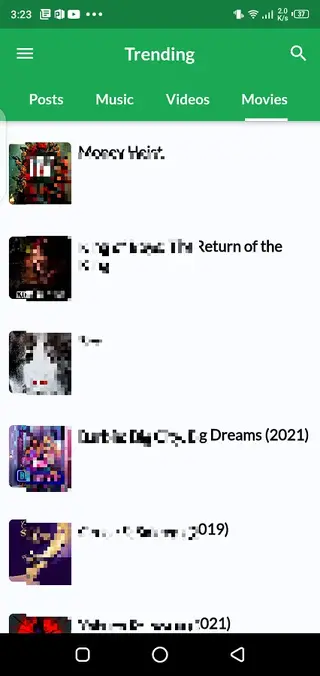 Screenshot of Netnaija Movie App Android