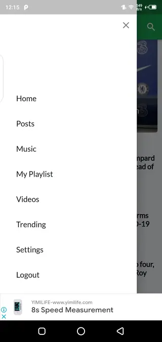 Screenshot of Netnaija Movie App