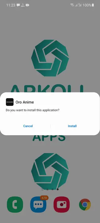 Screenshot of OroAnime