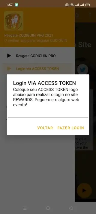 Screenshot of Real Codiguin Apk