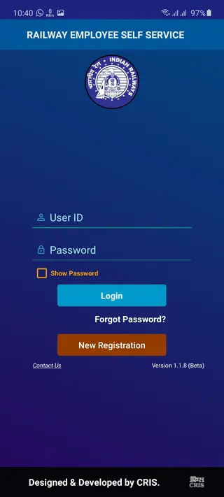 Screenshot of RESS