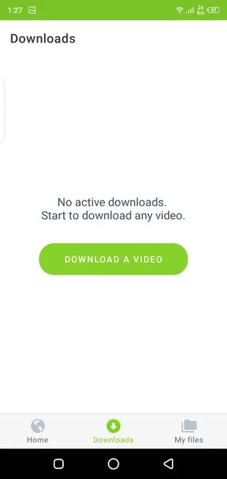 Screenshot of Savefrom Apk Downloader