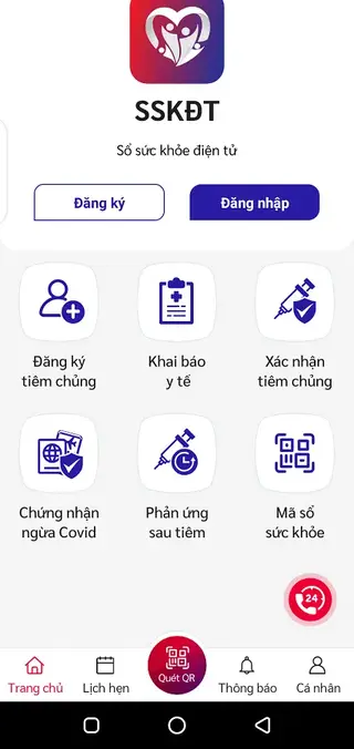 Screenshot of Sổ sức khỏe điện tử Apk