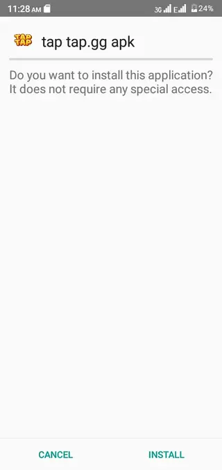 Screenshot of Tap Tap.GG Apk