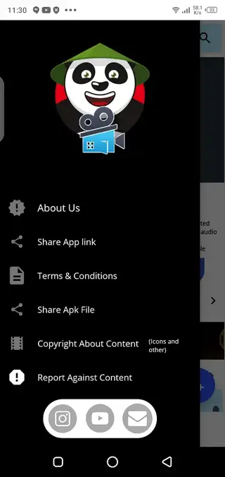 Screenshots of Themoviesflix App