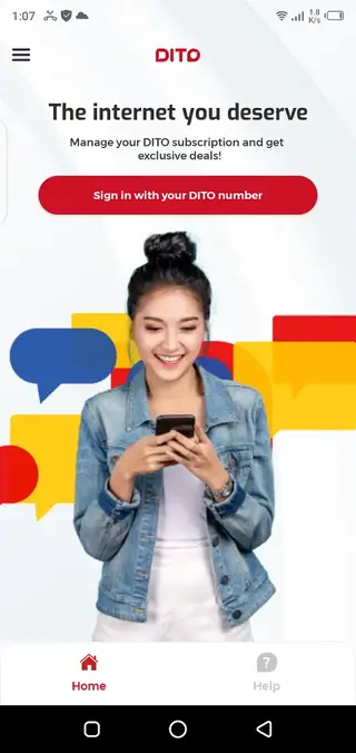Screenshot of DITO Apk