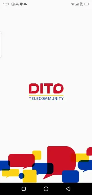 Screenshot of DITO App