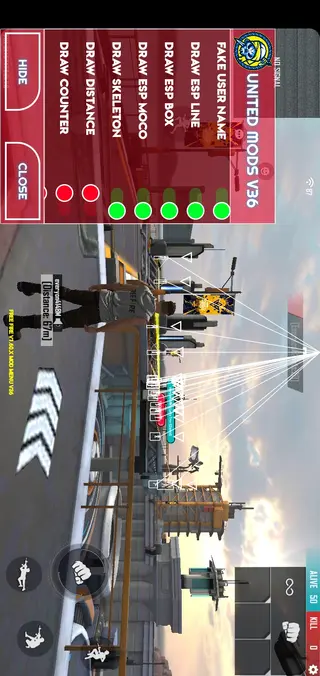 Screenshot of United Mods Game