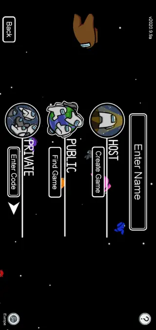 Screenshot of Among Us Always Imposter Game