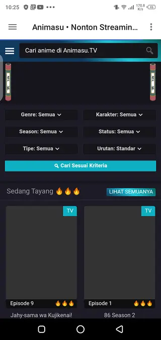 Screenshot of Animasi Download