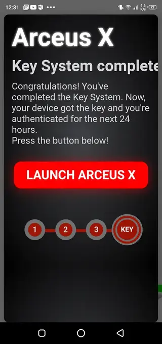 Screenshot of Arceus X Apk