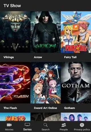 Screenshot of Flixtor App