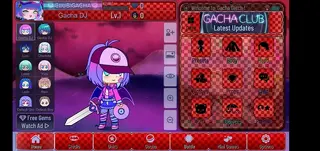 Screenshot of Gacha Glitch Game