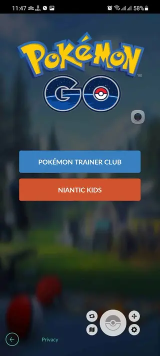 Screenshot of iPogo Android location features
