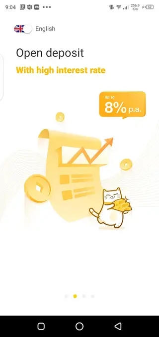 Screenshot of NeoBank Download