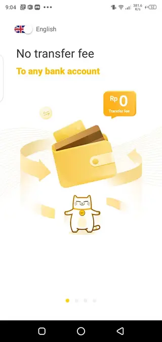 Screenshot of NeoBank Online Banking