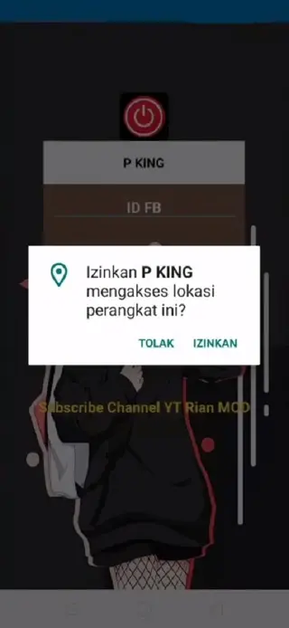 Screenshot of P King