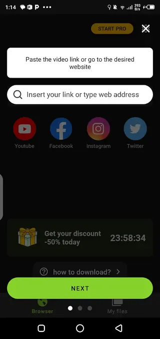 Screenshot Of Savefrom Net Android