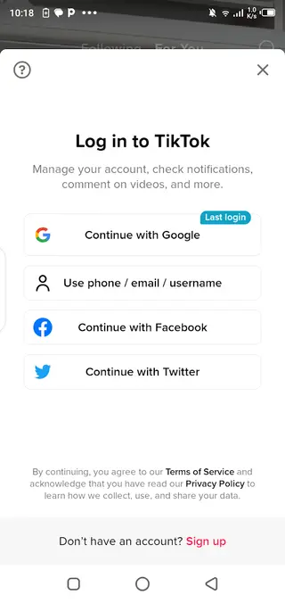 Screenshot of TikTok Live App Apk