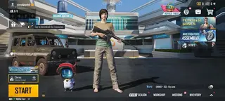 Screenshot of PUBG White Body Hack Android