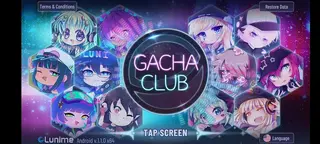 Screenshot of Gacha Club Edition