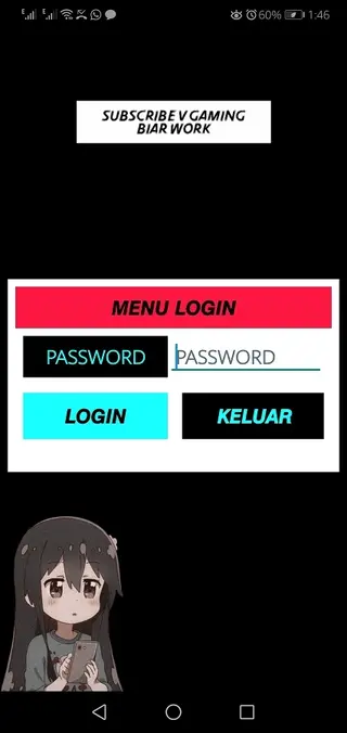 Screenshot of Hacker Dark VIP By Config Gaming Apk Download