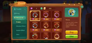 Screenshot of HIGGS Domino Global App
