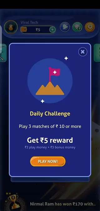 Screenshot of Ludo Gold
