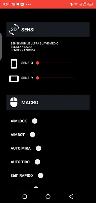 Screenshot of Macro Space