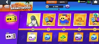 Screenshot of Nulls Brawl Grom Game