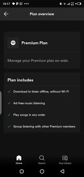 Screenshot Of Spotify Apk Premium App