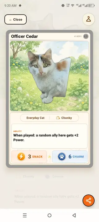 Screenshot of CatchCat Android