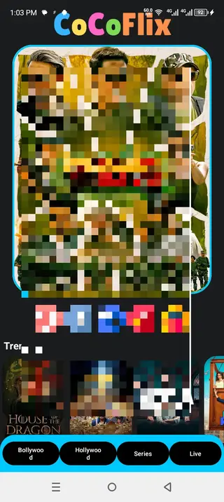 Screenshot of Cocoflix