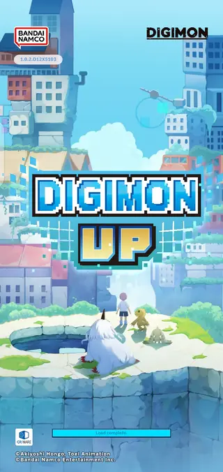 Screenshot of Digimon Up Game