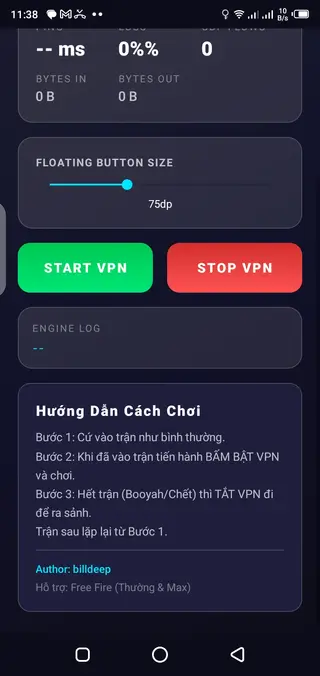 Screenshot of Fake Lag Apk