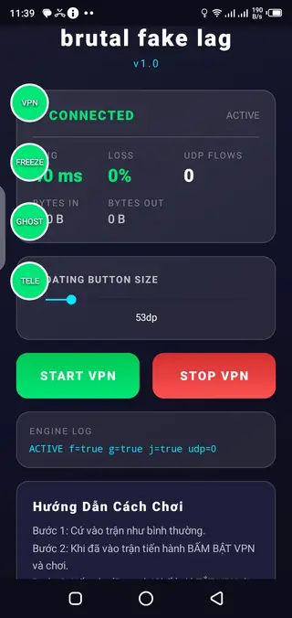 Screenshot of Fake Lag Download