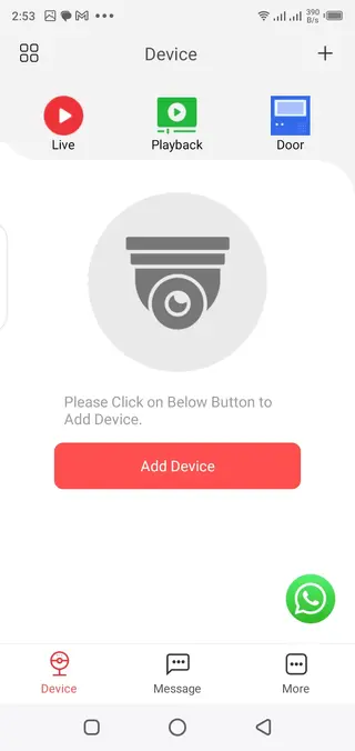 Screenshot of gCMOB App