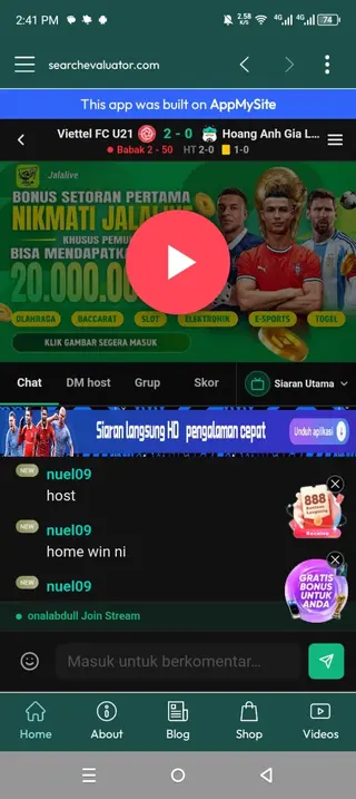 Screenshot of Jalalive App Apk
