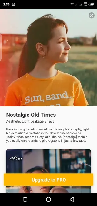 Screenshot of Efiko App