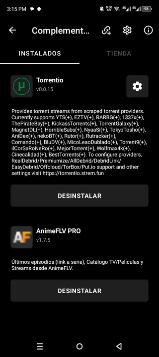 Screenshot of Epix Play Add-on Apk