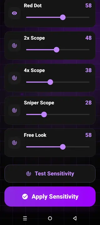 Screenshot of Kaizerus GFX App