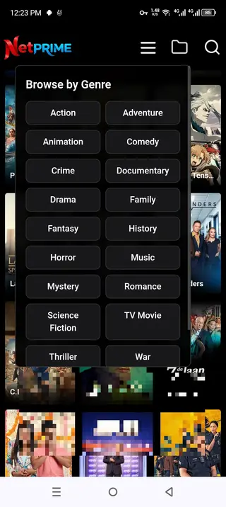 Screenshot of NetPrime Download