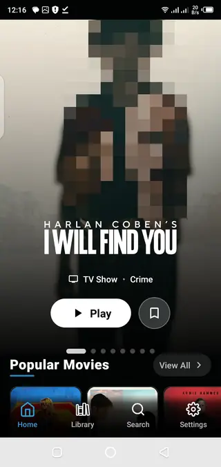Screenshot of Nuvio APK
