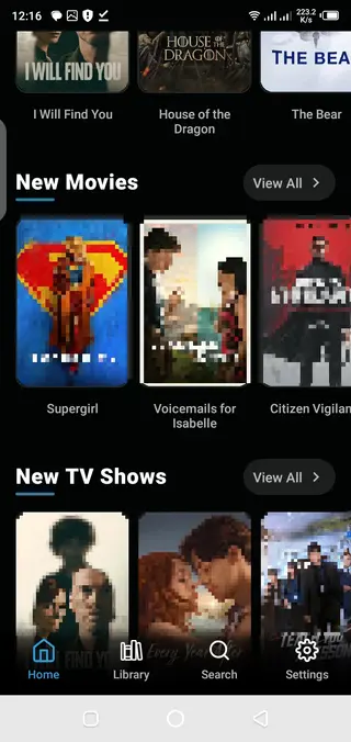 Screenshot of Nuvio APK Download
