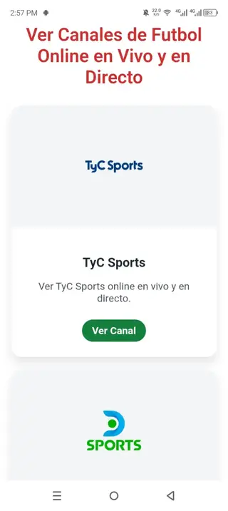 Screenshot of Pelota Libre APK