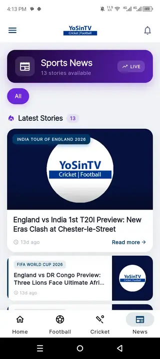 Screenshot of YoSin TV Download