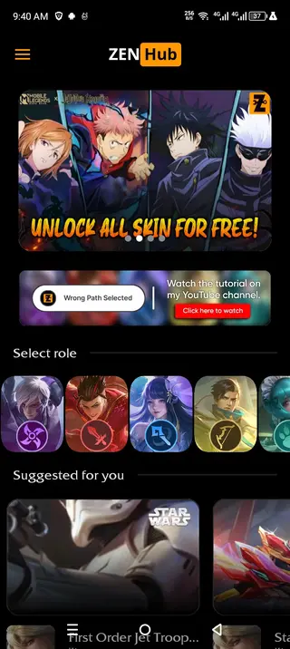 Screenshot of ZenHub GFX Apk